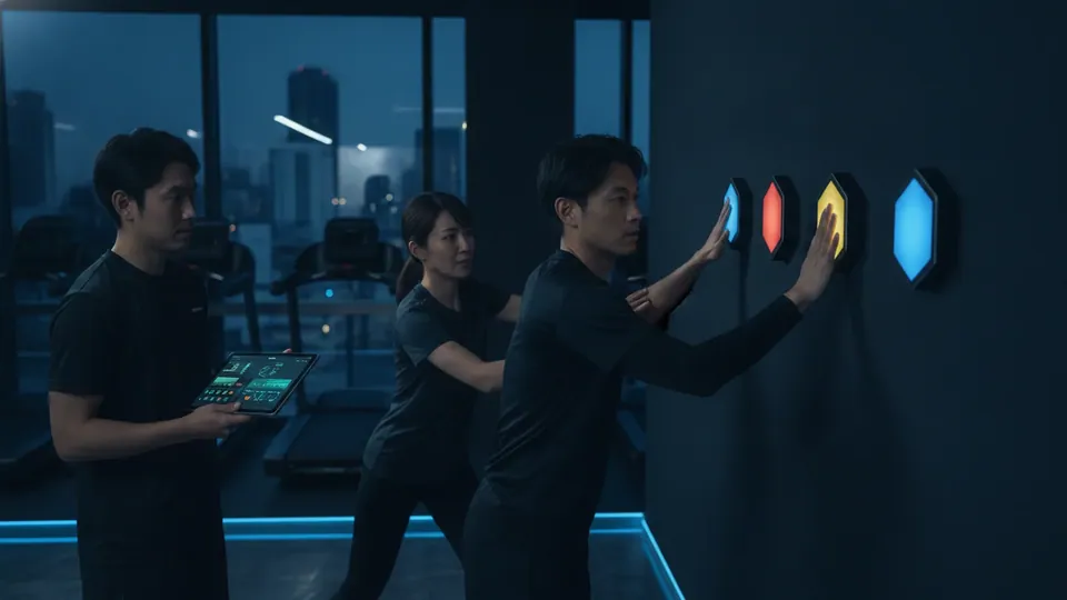 ジムでのトレーニング