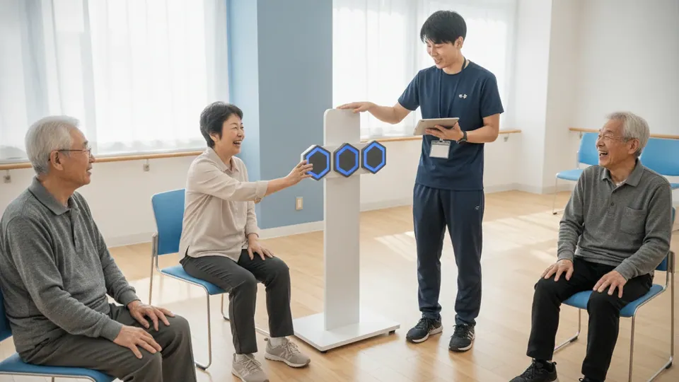 高齢者施設でのトレーニング